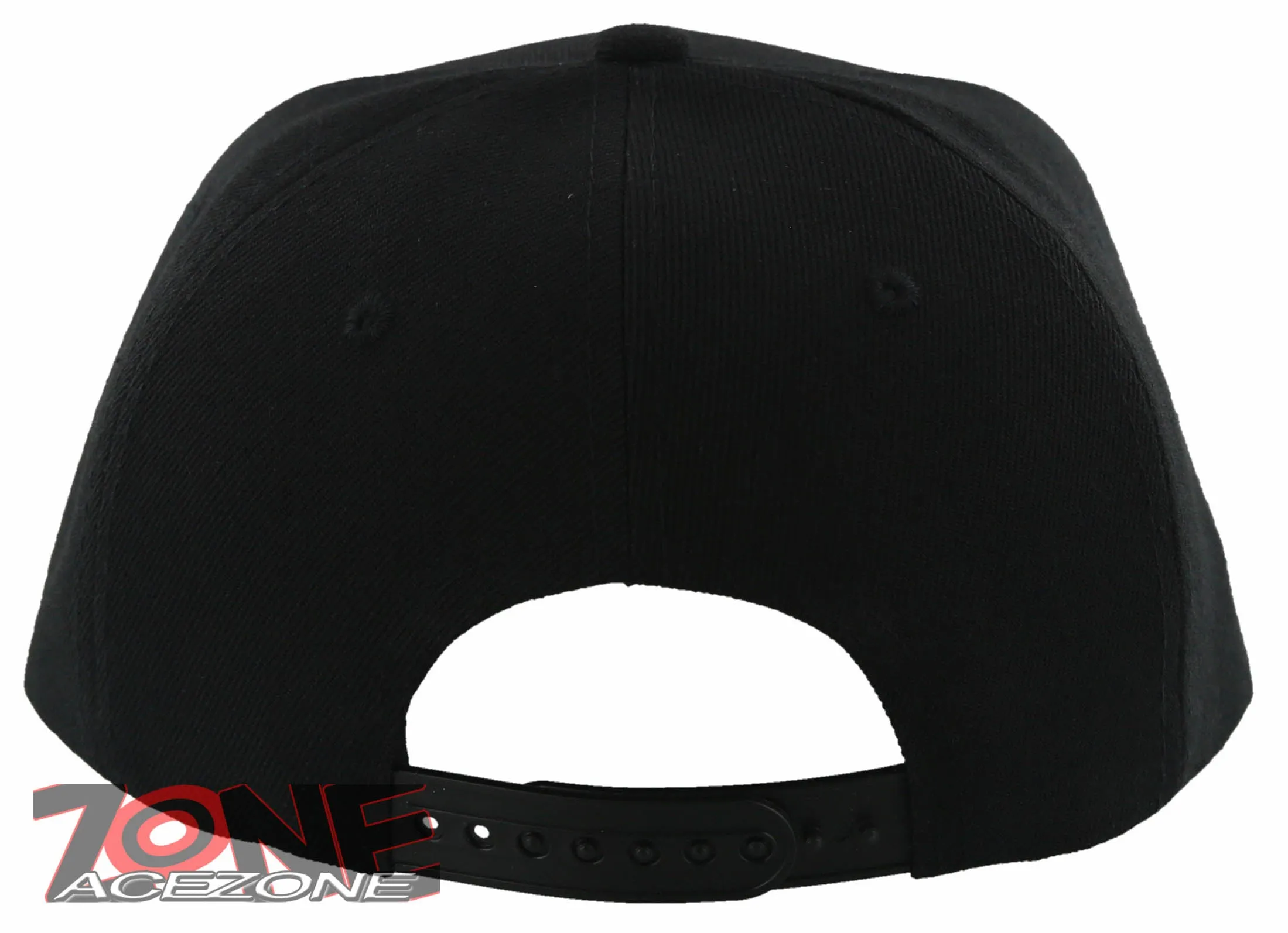 NEW! FLAT BILL SNAPBACK BALL 2ND AMENDMENT HOMELAND SECURITY CAP HAT BLACK