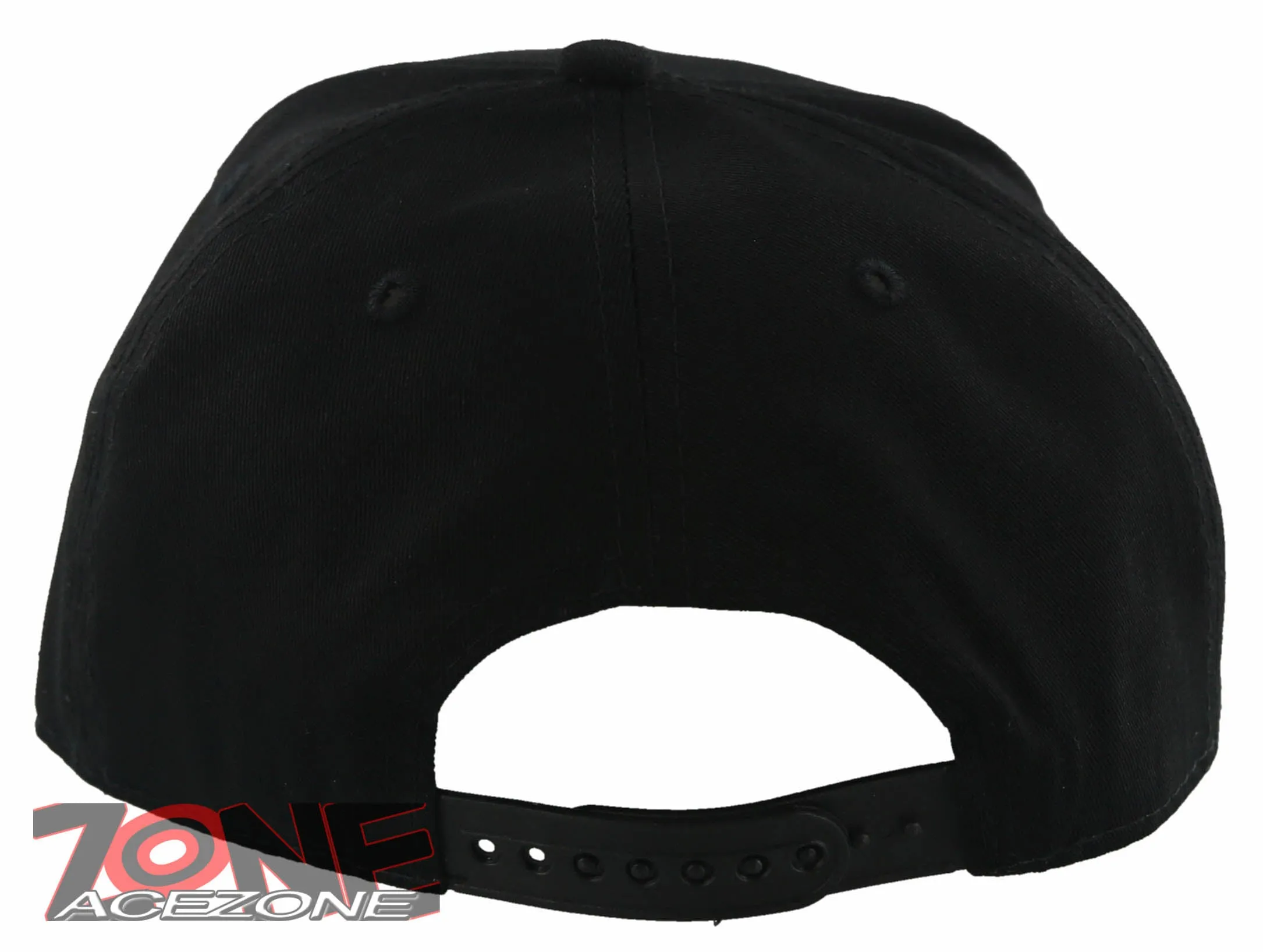 NEW! FLAT BILL SNAPBACK BALL LIKE A BOSS COTTON CAP HAT BLACK