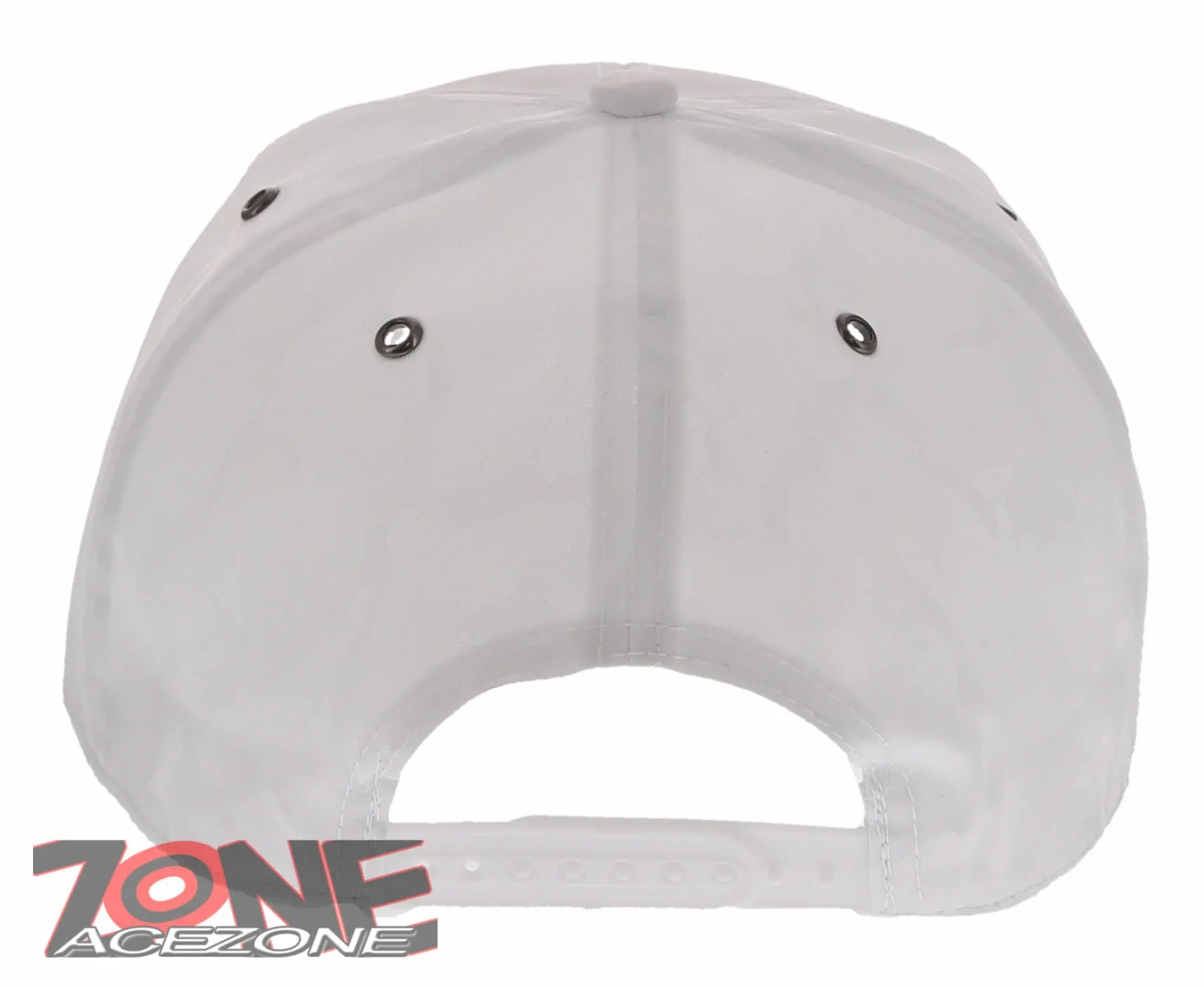 NEW! KING FLAT BILL SNAPBACK BASEBALL CAP HAT CAMOUFLAGE WHITE