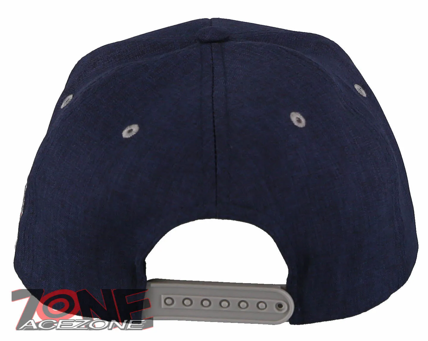 NEW! SKULL USA FLAG MASK SKELETON FLAT BILL SNAPBACK BASEBALL CAP HAT NAVY