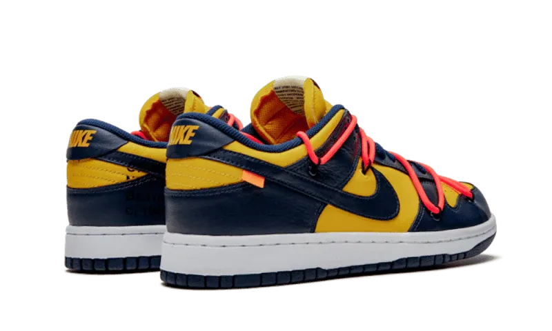 Nike Dunk Low Off-White University Gold