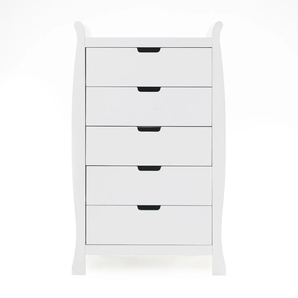 OBABY Stamford Luxe 7 Piece Room Set - White