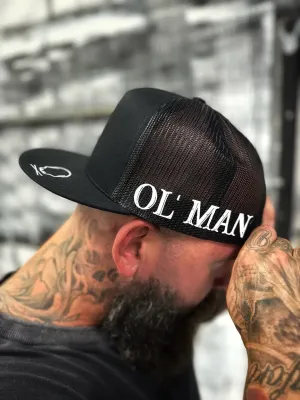 OL' MAN SIDE STYLE BLACK HAT