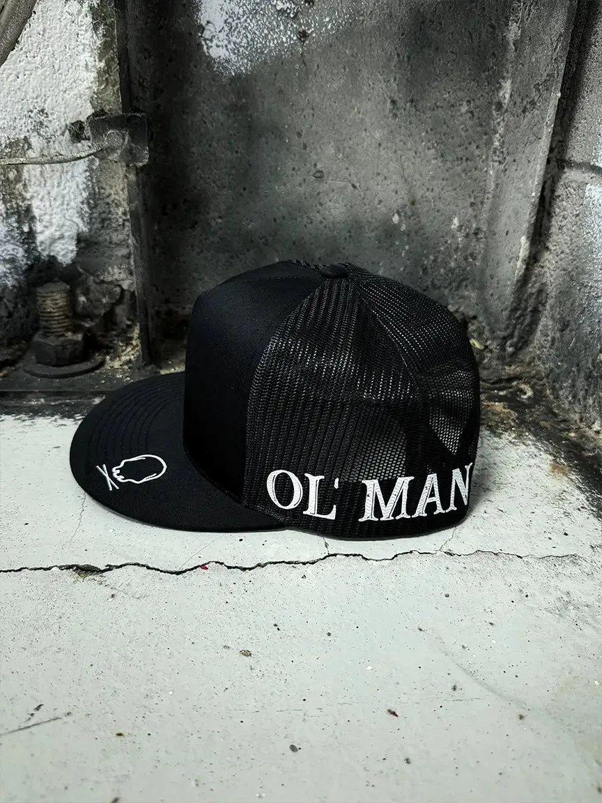 OL' MAN SIDE STYLE BLACK HAT