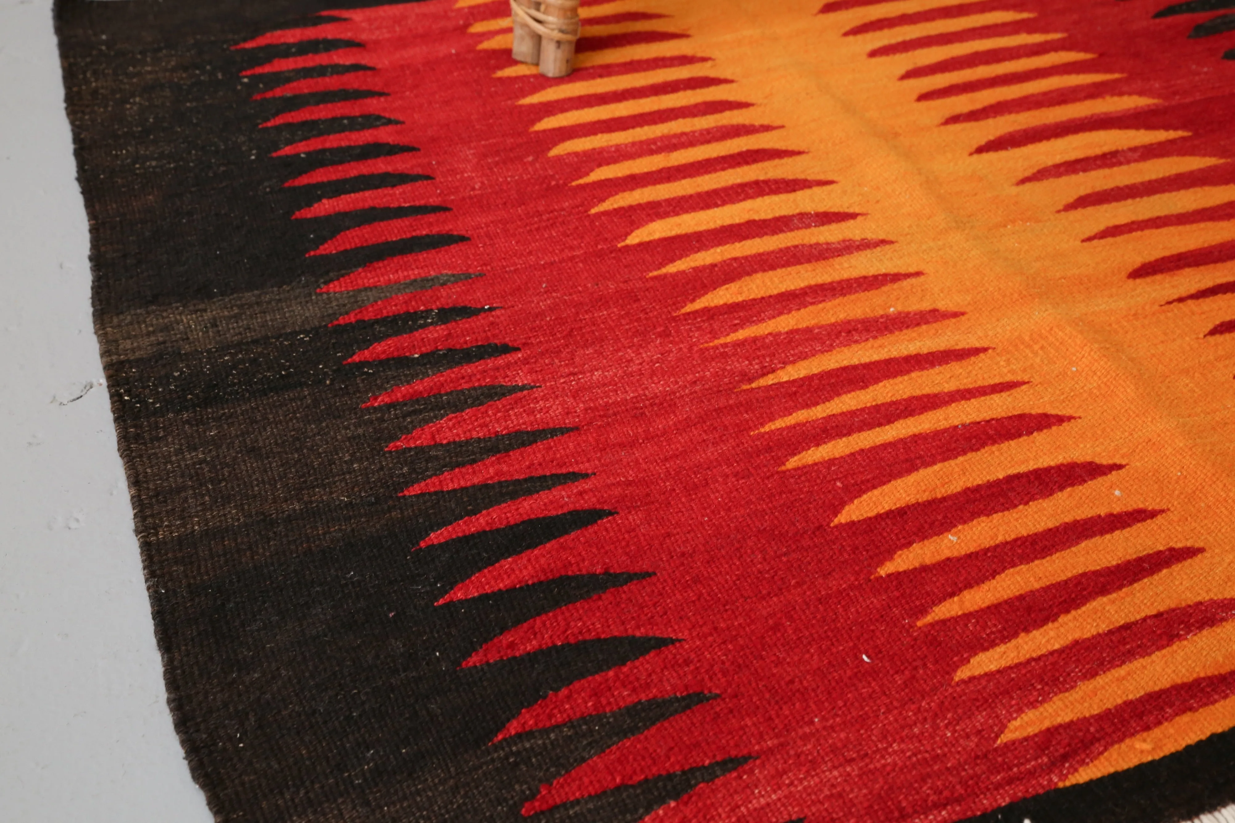 Old Mini Milas Kilim 2.11ftx3.1ft