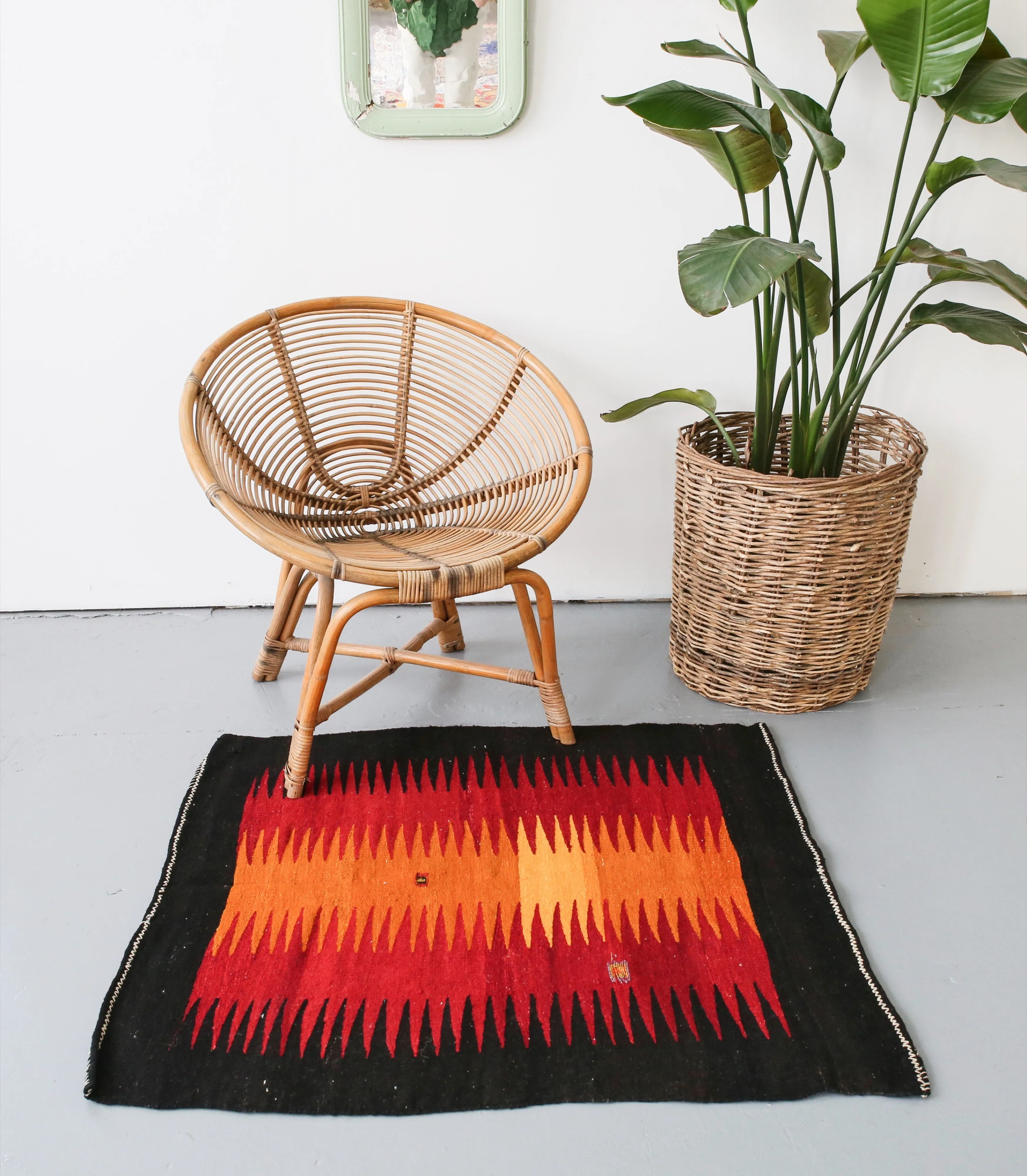 Old Mini Milas Kilim