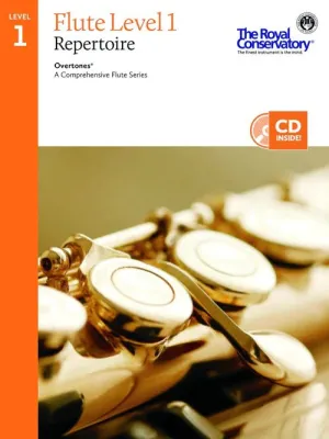Overtones: Flute Repertoire 1 with CD