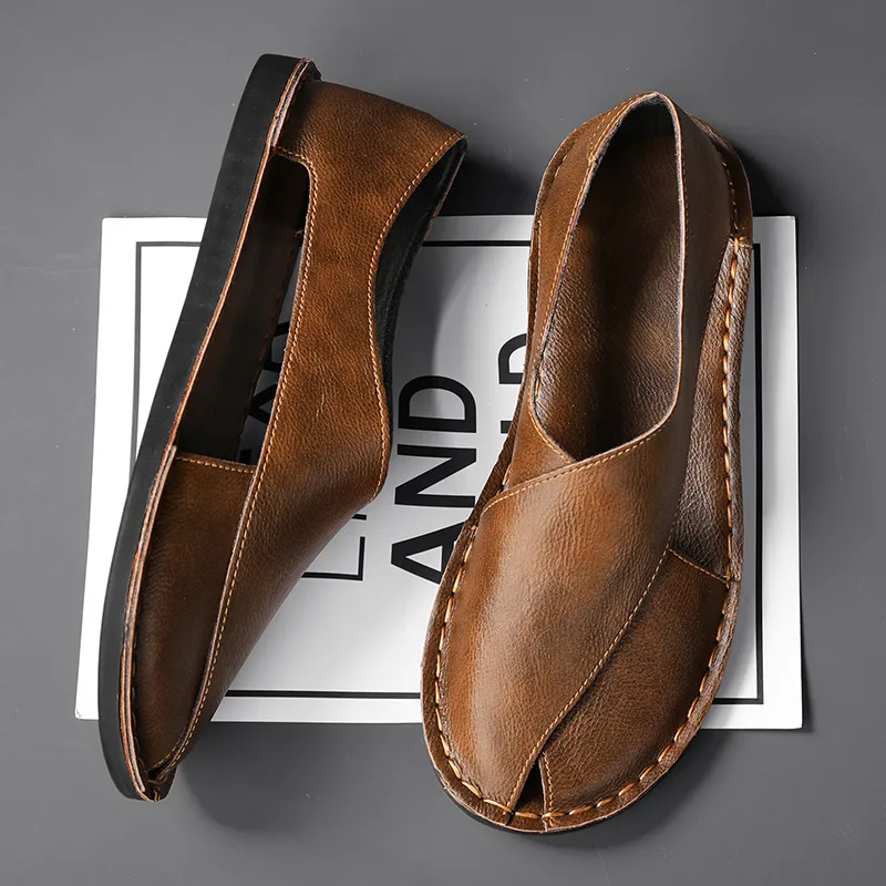 Pelle Italiana Genuine Leather Sandals