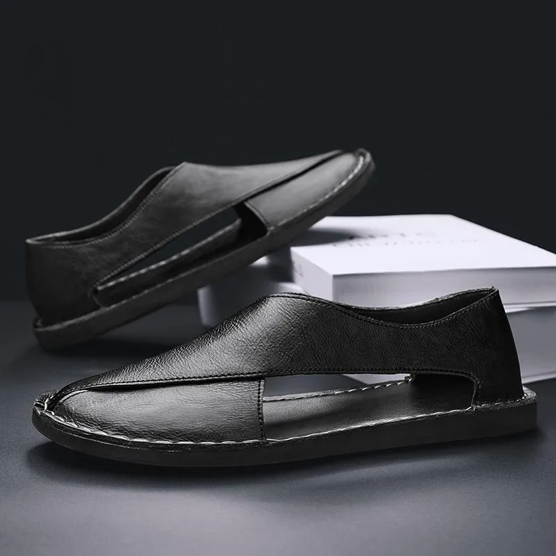 Pelle Italiana Genuine Leather Sandals