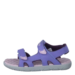 Perkins Row 2-strap Violet Tulip