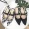 Pointy Toe Strap Back Sandal