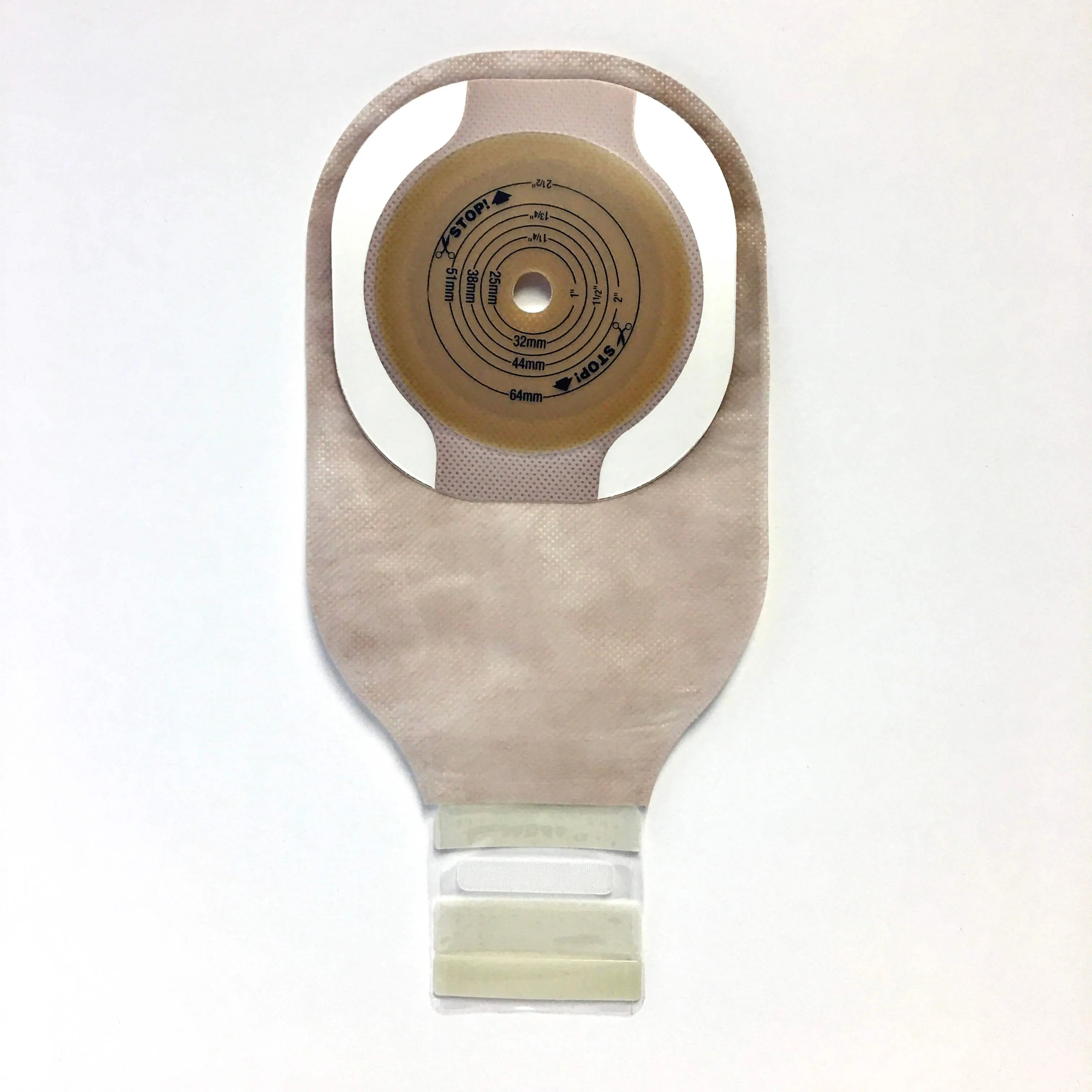 Premier One-Piece Drainable Ostomy Pouch with Flextend Flat Barrier (Ultra Clear)