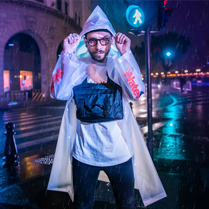 "FX RAIN" Ciret Imperméable Blanc translucide - URB1™