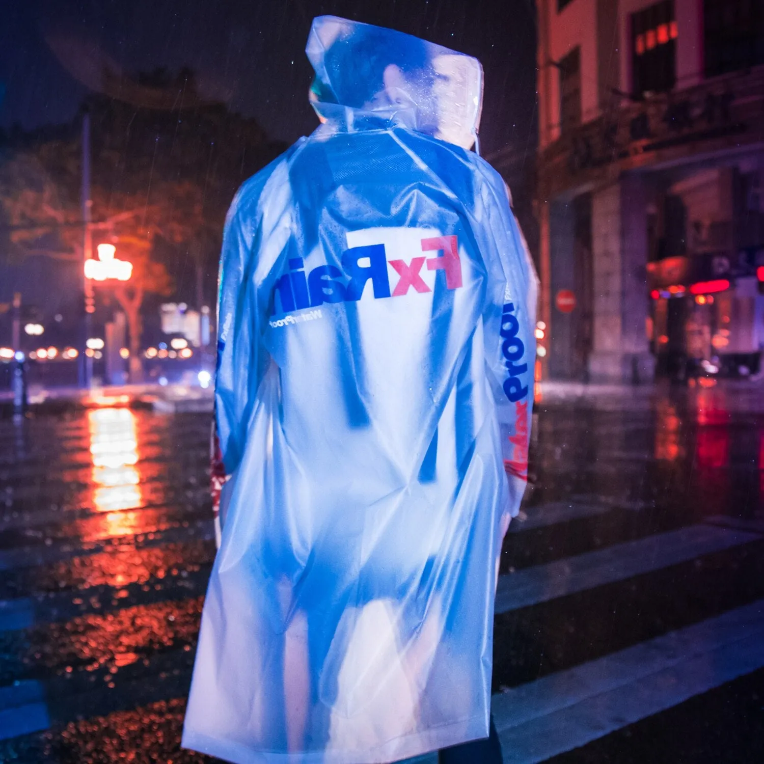 "FX RAIN" Ciret Imperméable Blanc translucide - URB1™