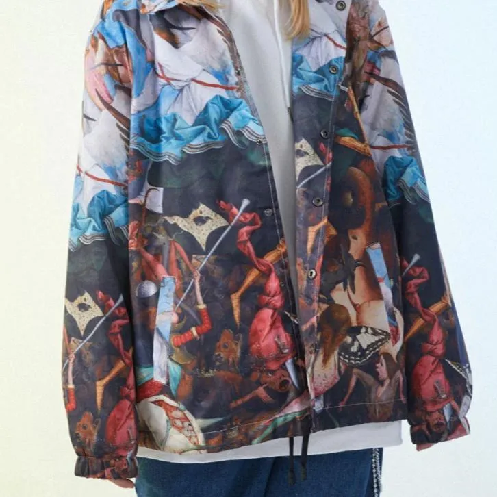 "REBEL" Veste coupe vent Streetwear - URB1™