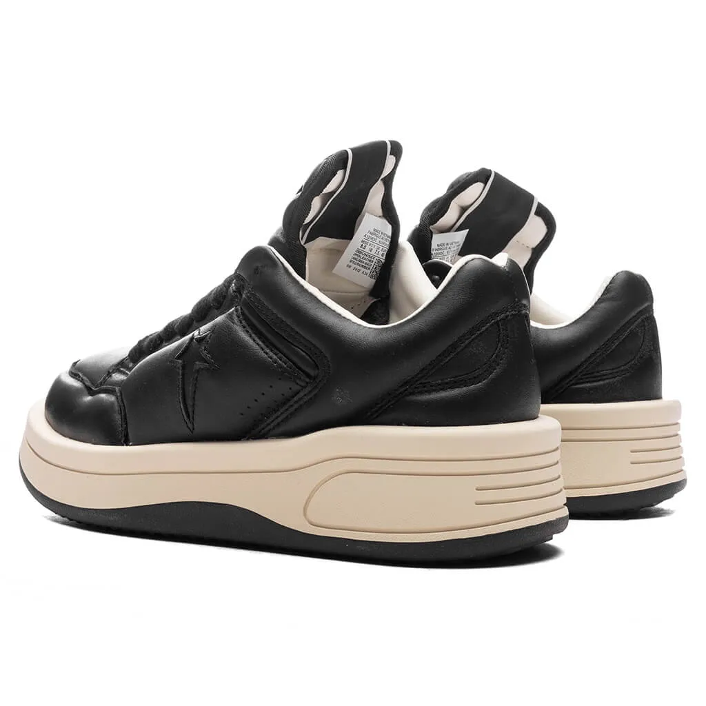 Rick Owens DRKSHDW x Converse Turbowpn Ox Leather Shoes - Black