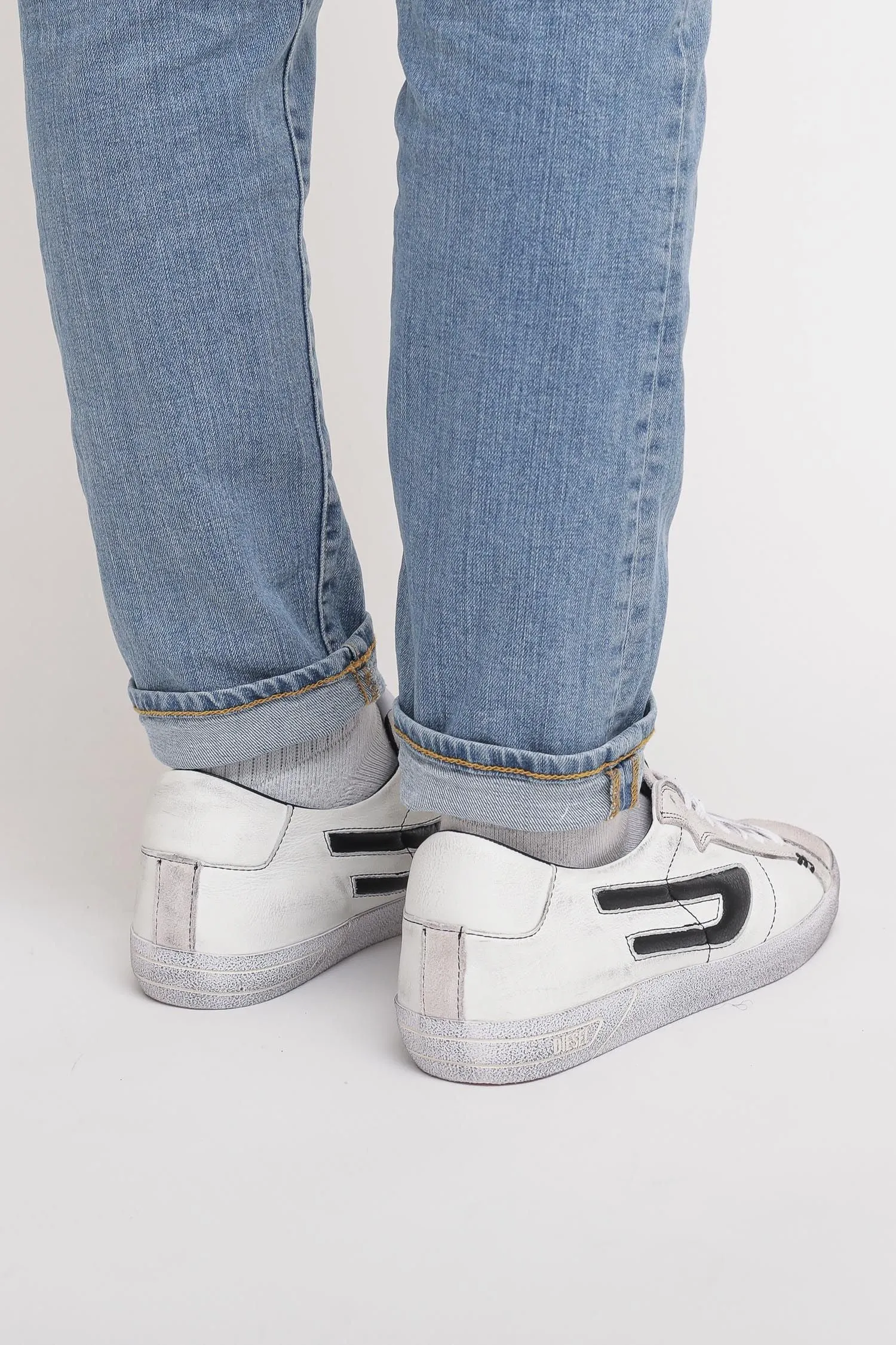 S-Leroji Low - White Black