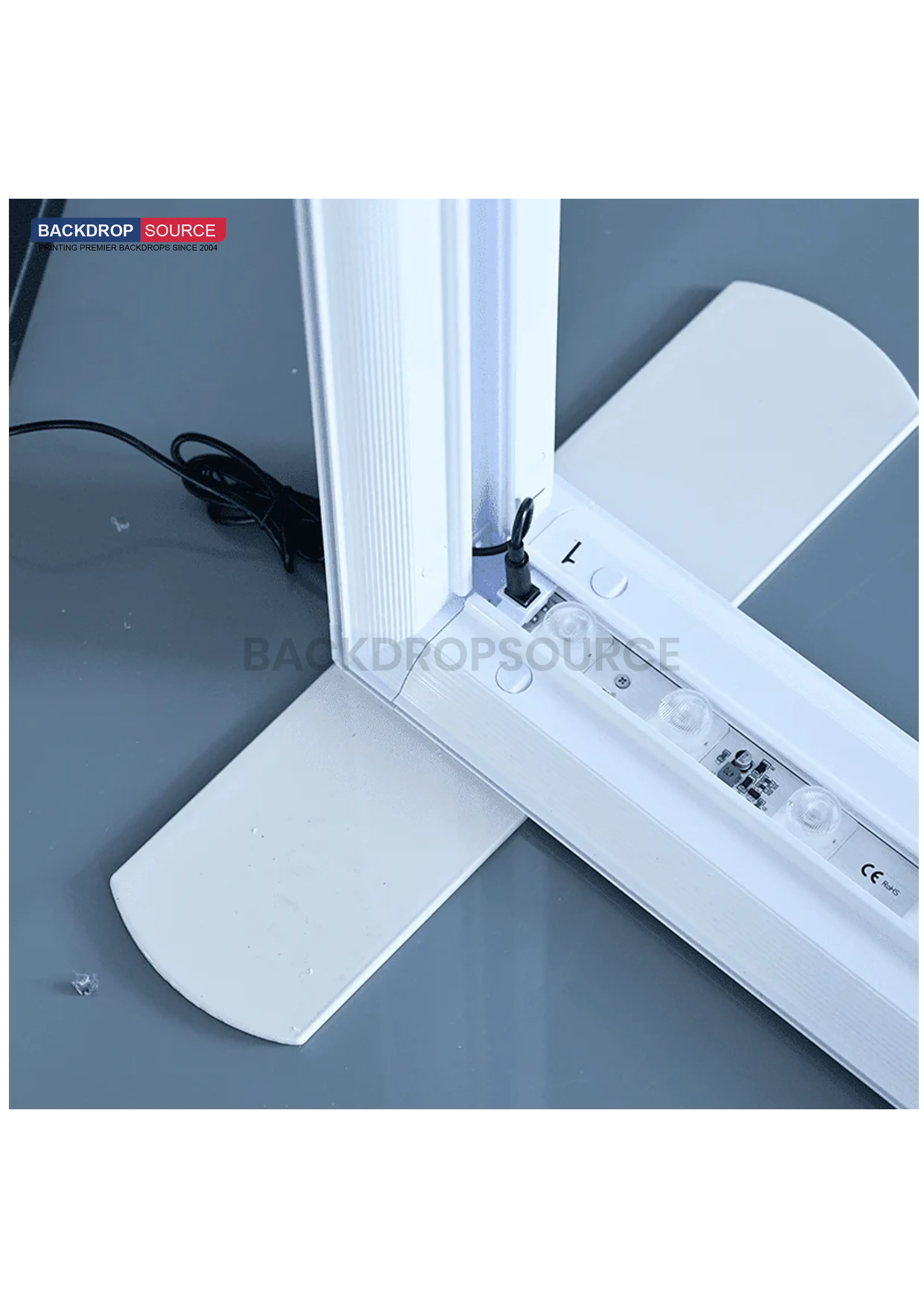 SEG Light Box Display Counter - 1m H