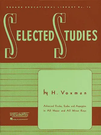 SELECTED STUDIES for Saxophone