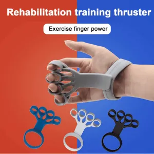 Silicone Grip Device Finger Exercise Stretcher Arthritis Hand Grip Trainer Strengthen Rehabilitation Training To Relieve Pain