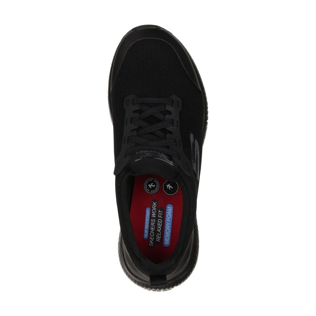 Skechers Womens Slip Resistant Squad Trainer Size 36