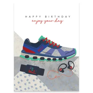 Sneaker Birthday Card