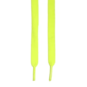 Solemate Laces Thick Flat Fluro Yellow 125cm