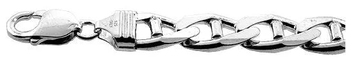 Sterling Silver Flat Marina Chain 10.0MM