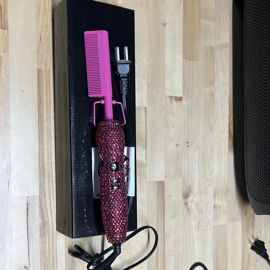 Stylepro Bling Flatiron, Hot Comb, & Dryer Trio