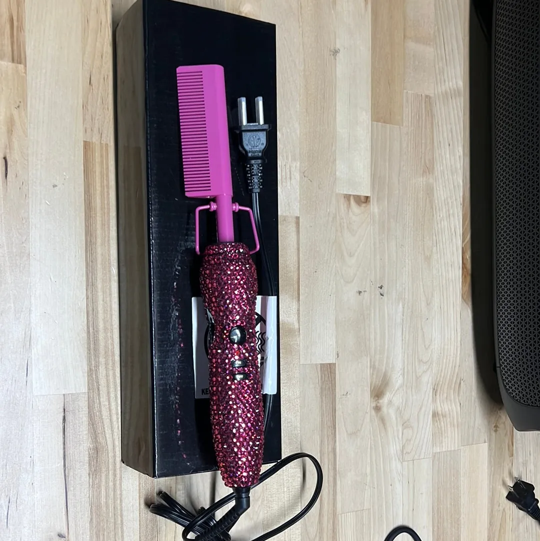 Stylepro Bling Flatiron, Hot Comb, & Dryer Trio