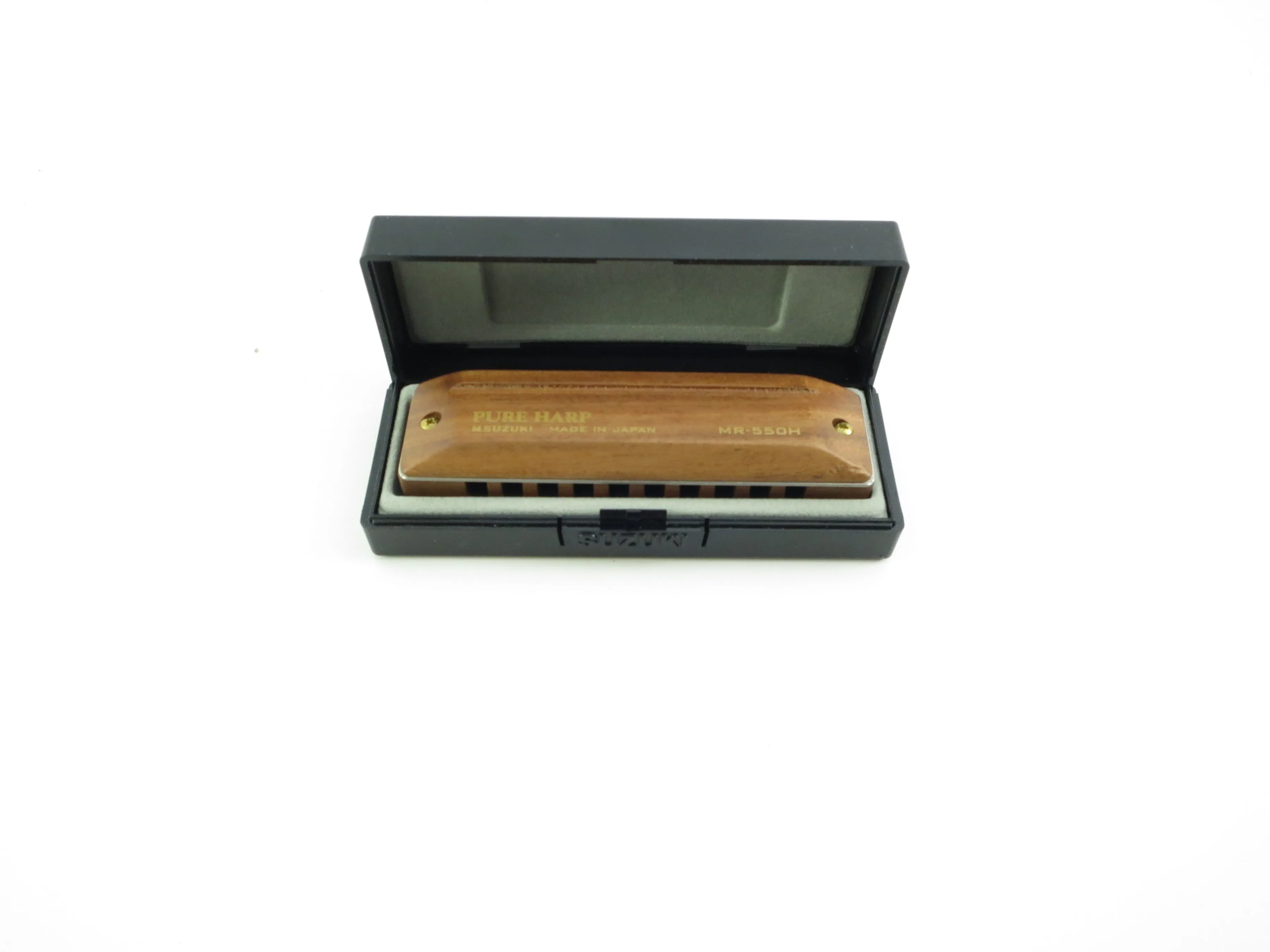 Suzuki MR550H 'Pure Harp Wooden' Diatonic Harmonica - Hawaiancore