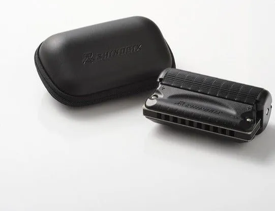 Suzuki Shinobix with Silencer & Case "C" for Diatonic Harmonica