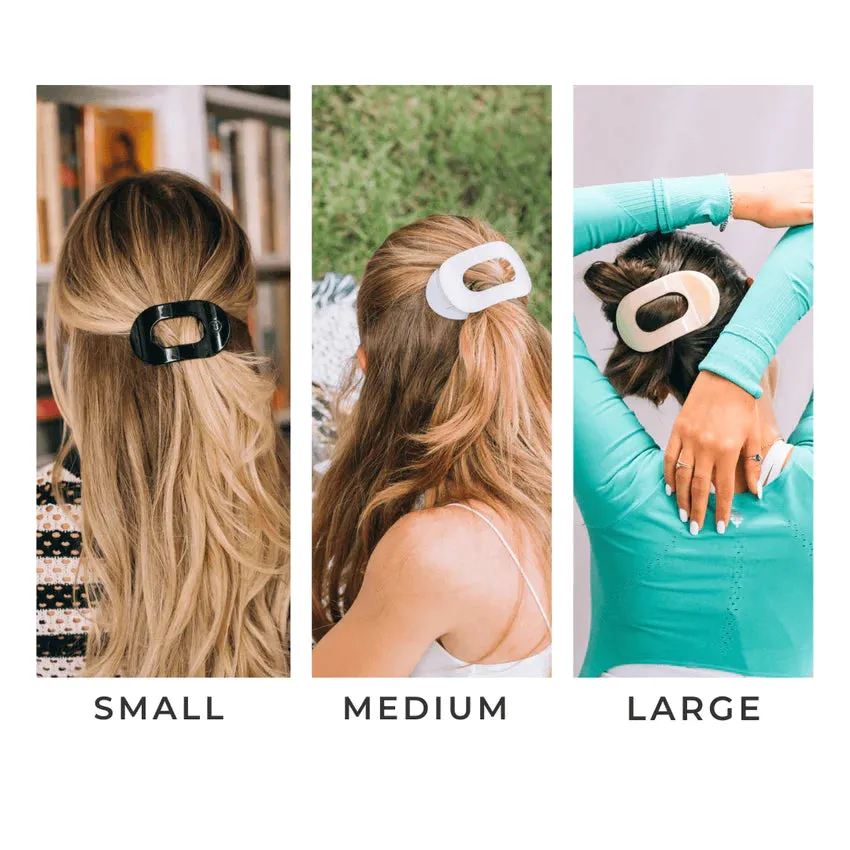 Teleties Flat Clip (Round)