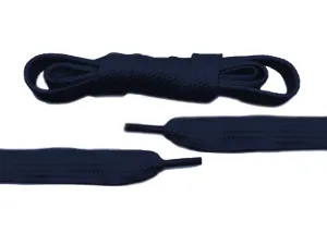 The Navy Blue Flat Shoe Lace