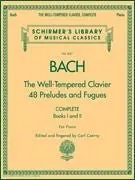 The Well-Tempered Clavier, Complete Schirmer Library of Musical Classics, Volume 2057
