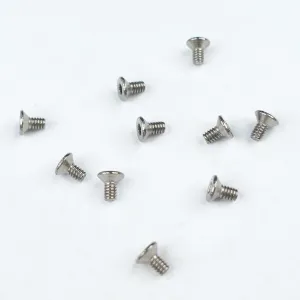 Titanium Flat Head Hex Socket - Machine (10 Pcs)