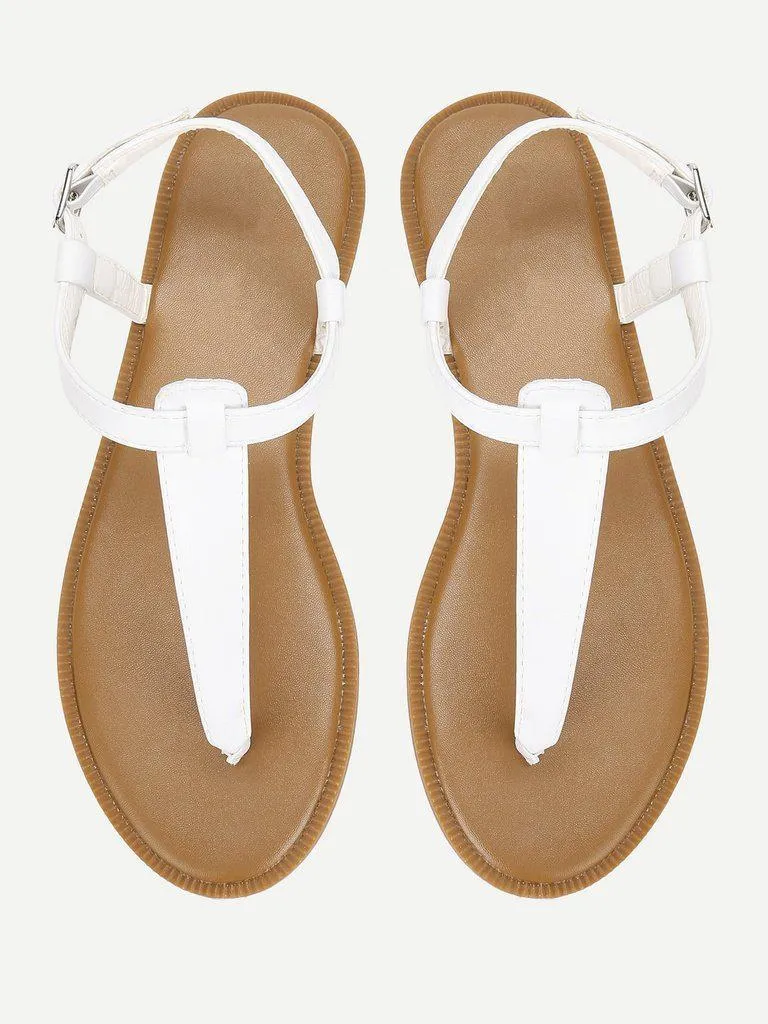 Toe Post Flat Sandals
