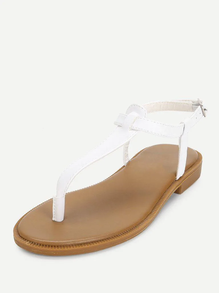Toe Post Flat Sandals