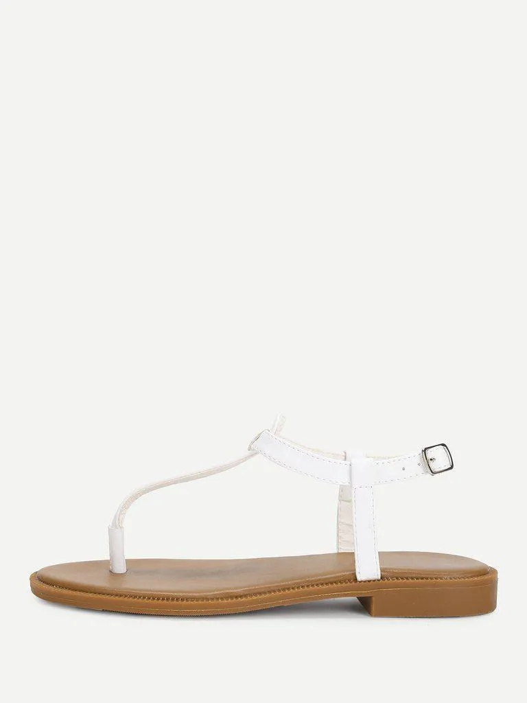 Toe Post Flat Sandals