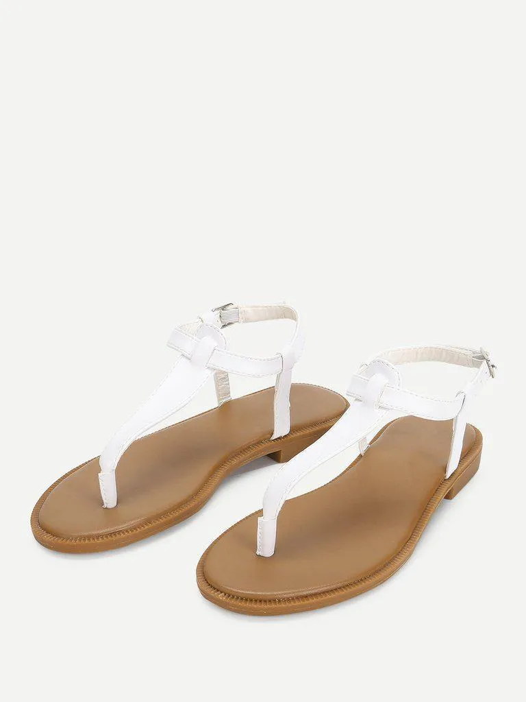 Toe Post Flat Sandals