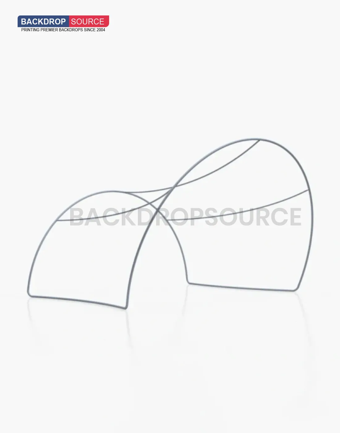 Tunnel Shaped Fabric Display