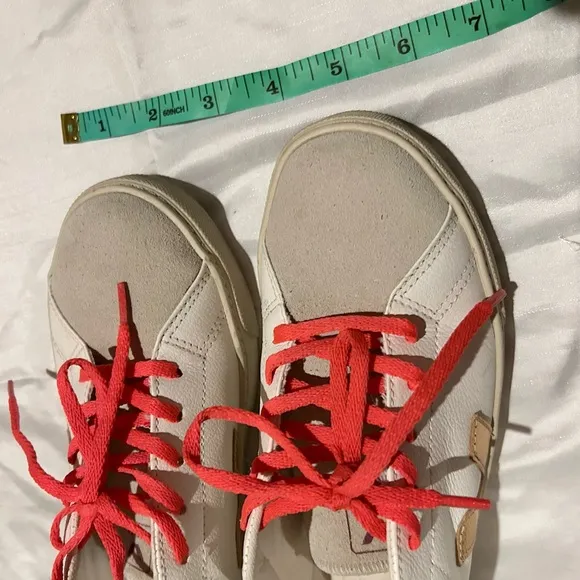 Veja Esplar Lace Up Sneaker Big Kids White Metallic Rose Neon Pink