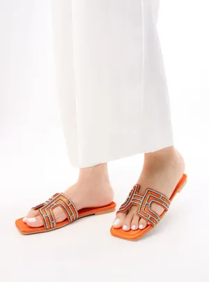 Viny - Women's Bling Flat Sandals