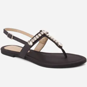 Women "KIA" Flat Heel Ankle Strap Sandals