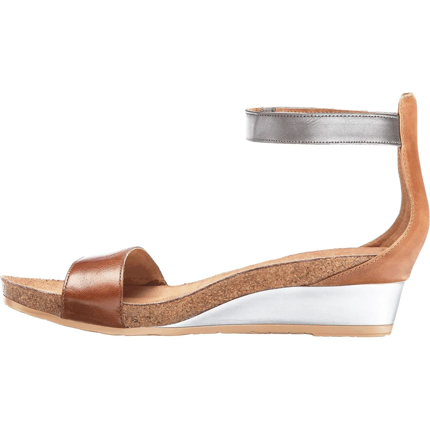 Women's Naot Pixie Maple Brown/Latte Brown/Mirror Leather