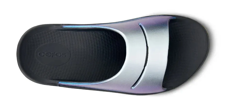 WOMEN'S OOFOS OOAHH LUXE SLIDE | FROST