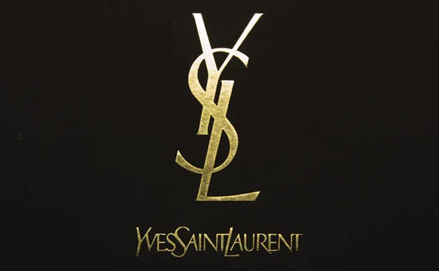 YSL METALLIC LEATHER TRIBUTE T-STRAP SANDALS