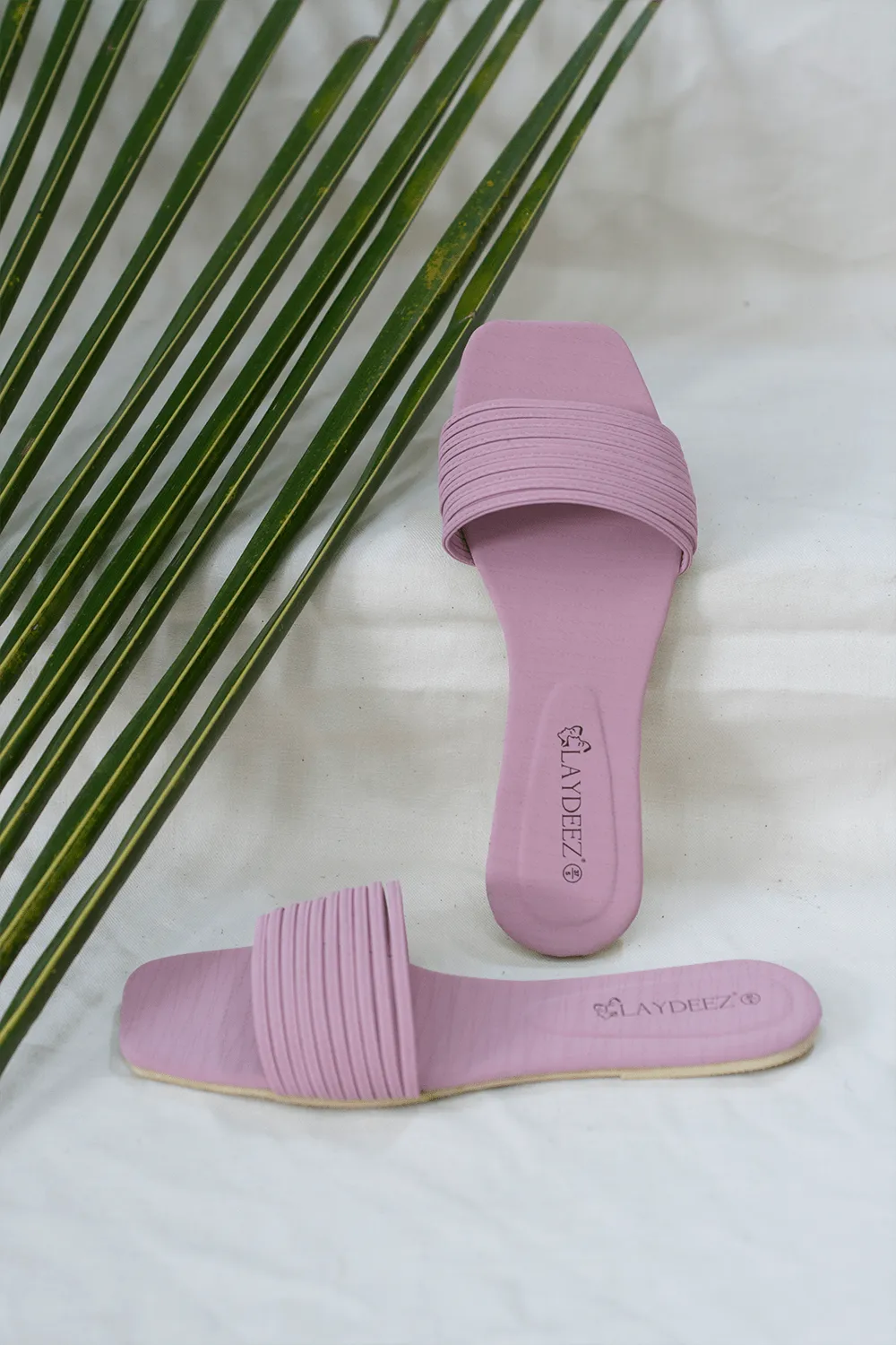 Zara Multi Strap Square Toe Sliders